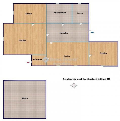 Eladó családi ház, Veresegyházon 64 M Ft, 4 szobás
