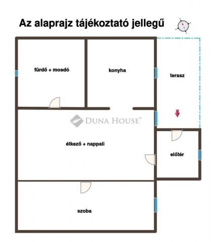 Eladó téglalakás, Cegléden 25 M Ft, 2 szobás