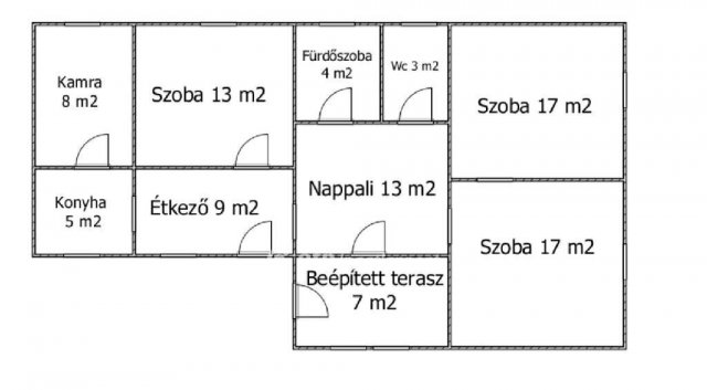 Eladó családi ház, Mezőkovácsházán 17 M Ft, 4 szobás