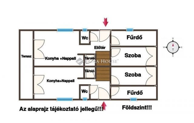 Eladó ikerház, Besnyőn 79.6 M Ft, 5 szobás