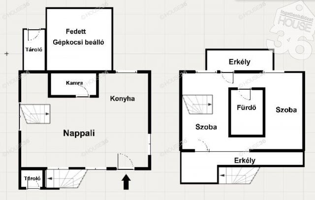 Eladó családi ház, Tiszaalpáron 25.49 M Ft, 2 szobás