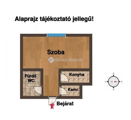 Eladó téglalakás, Budapesten, XI. kerületben 59.9 M Ft, 1 szobás