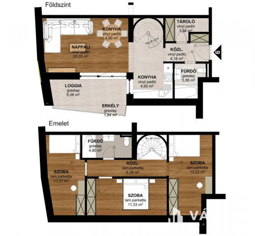 Eladó téglalakás, Pécsett 118.9 M Ft, 4 szobás