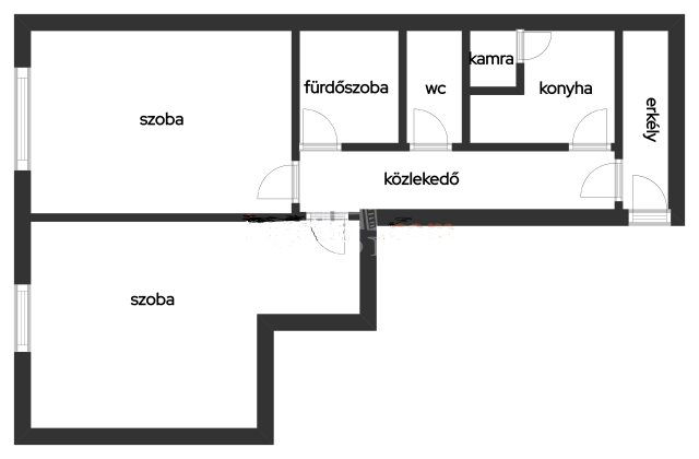 Eladó téglalakás, Budapesten, XX. kerületben 62.8 M Ft, 2 szobás