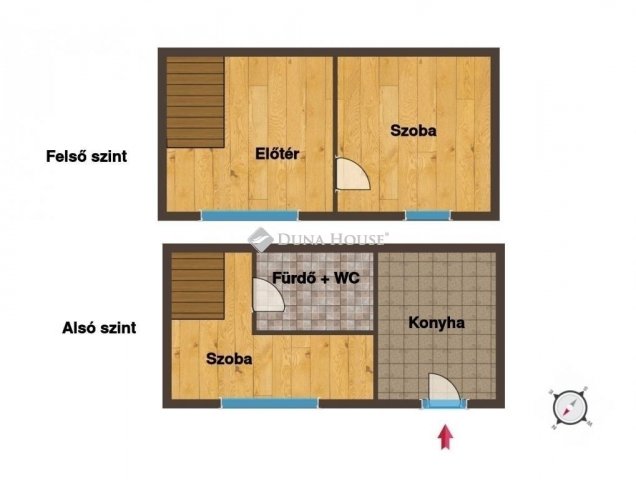 Eladó téglalakás, Budapesten, VII. kerületben 39 M Ft, 2 szobás