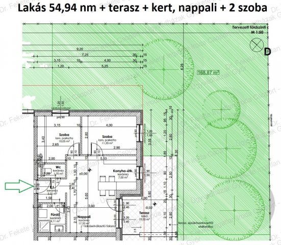 Eladó téglalakás, Győrött 66.04 M Ft, 3 szobás
