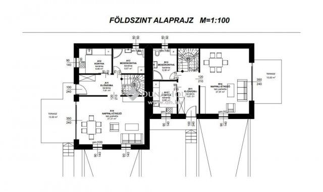 Eladó ikerház, Budapesten, XXII. kerületben 172.9 M Ft, 4 szobás
