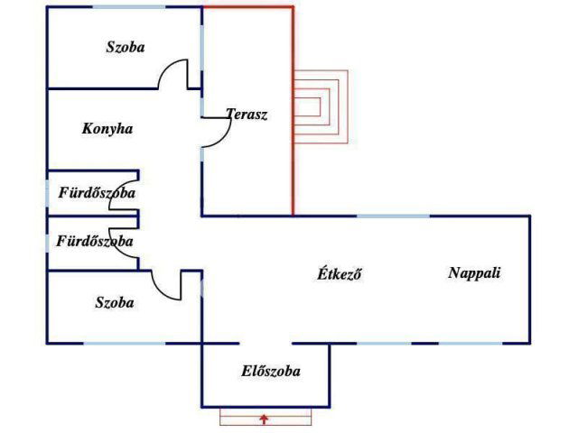 Eladó családi ház, Emődön 40.9 M Ft, 2 szobás