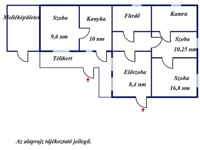Eladó családi ház, Szolnokon 26.9 M Ft, 3 szobás
