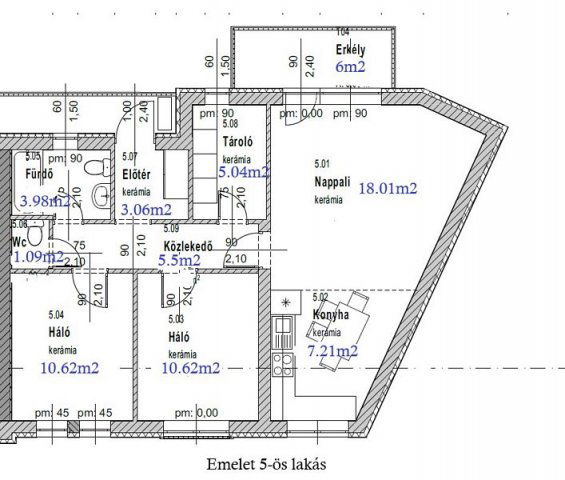 Eladó téglalakás, Budapesten, XXII. kerületben 99.9 M Ft