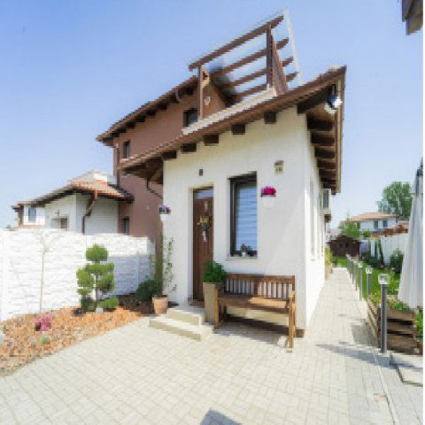 Eladó ikerház, Sződligeten 149 M Ft, 6 szobás