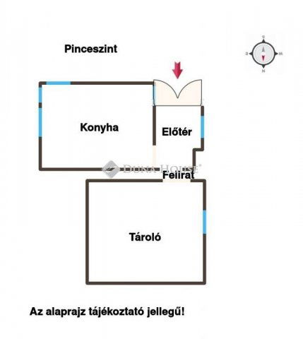 Eladó családi ház, Szigetújfalun 45 M Ft, 1 szobás