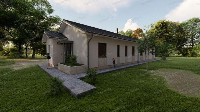 Eladó ikerház, Helvécián 75 M Ft, 4 szobás