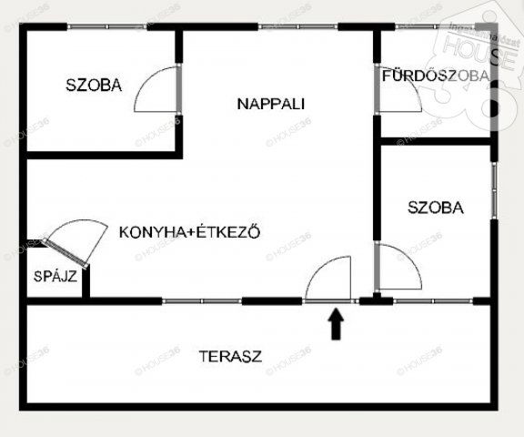 Eladó sorház, Nagykőrösön 23.5 M Ft, 3 szobás