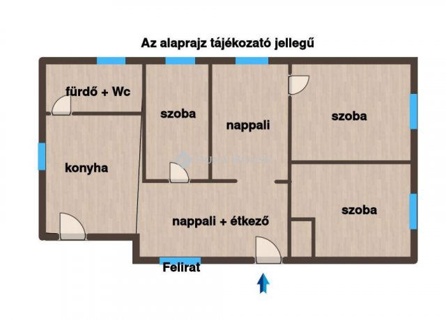 Eladó családi ház, Dunaszegen 46.79 M Ft, 4 szobás