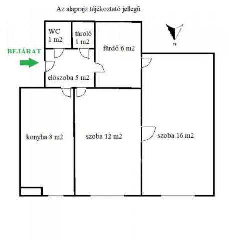 Eladó téglalakás, Budapesten, VII. kerületben 76 M Ft, 2 szobás