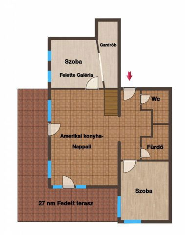 Eladó téglalakás, Pécsett 75 M Ft, 4 szobás