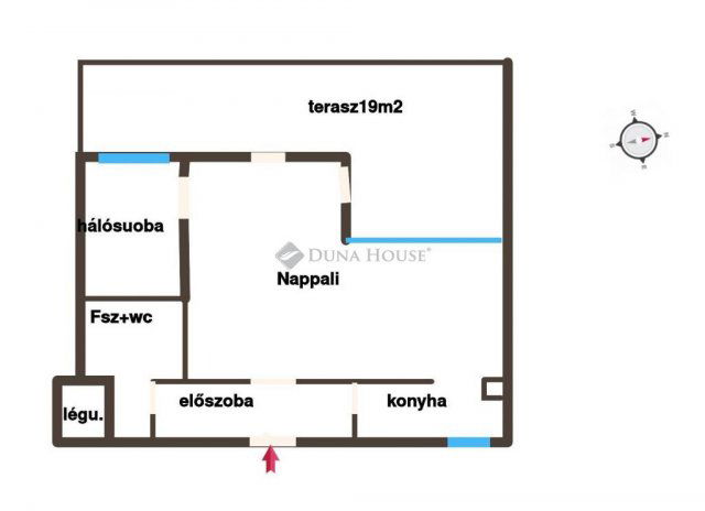 Eladó téglalakás, Budapesten, VIII. kerületben, Jázmin utcában