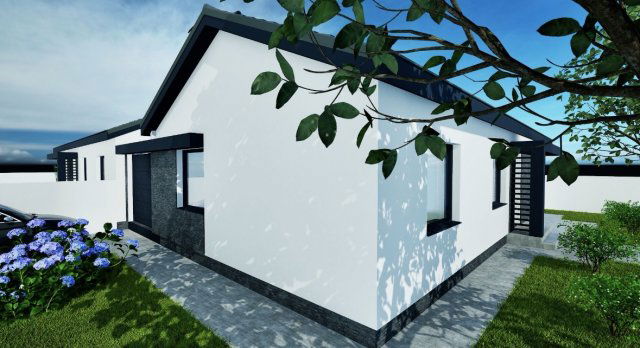 Eladó ikerház, Nyíregyházán 69.99 M Ft, 3 szobás