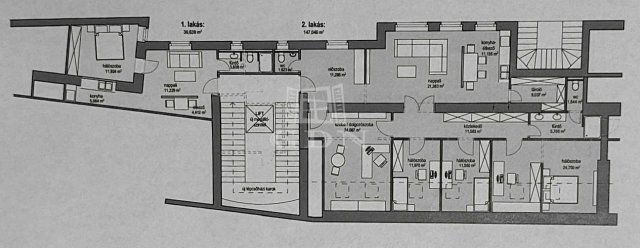 Eladó téglalakás, Budapesten, V. kerületben 195 M Ft, 6 szobás