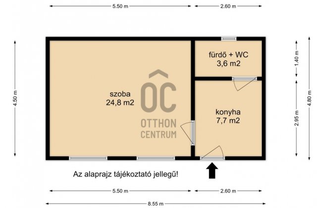 Kiadó családi ház, albérlet, Nagykanizsán 120 E Ft / hó