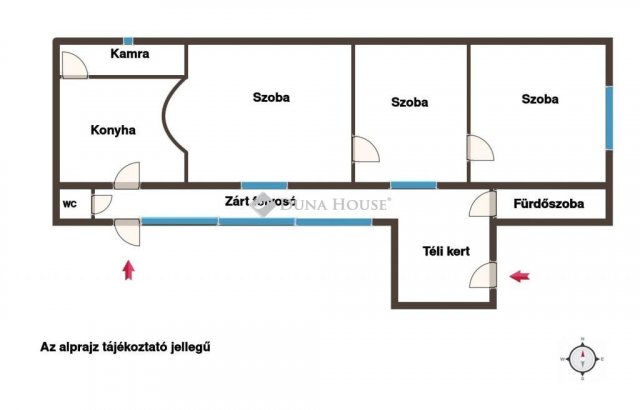 Eladó családi ház, Udvaron 32.5 M Ft, 3 szobás
