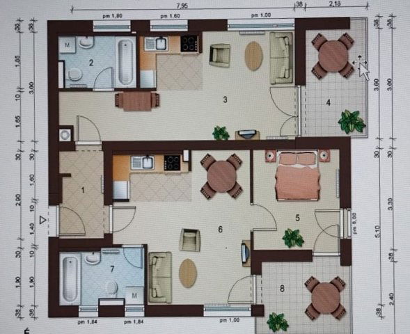 Kiadó téglalakás, albérlet, Hévízen 310 E Ft / hó, 3 szobás