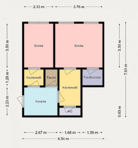Eladó téglalakás, Budapesten, X. kerületben 44.9 M Ft