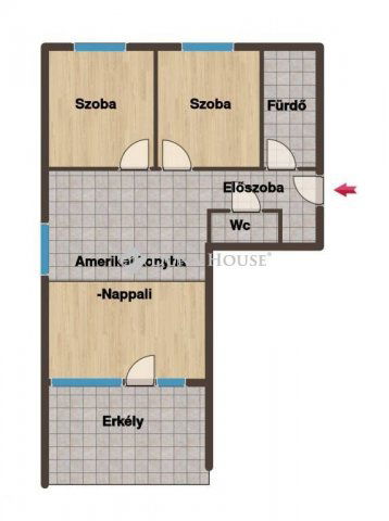 Eladó téglalakás, Pécsett 62.13 M Ft, 3 szobás