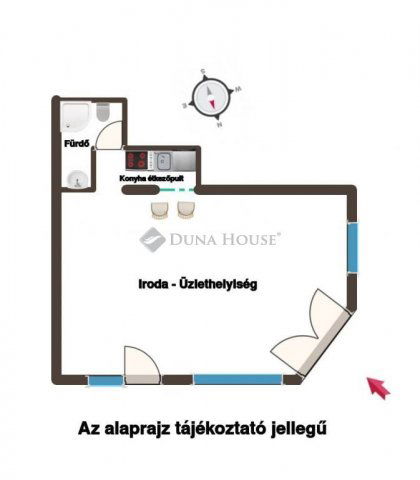 Kiadó iroda, Budapesten, I. kerületben, Mészáros utcában