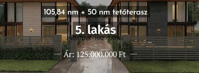 Eladó sorház, Balatonföldváron 125 M Ft, 4 szobás