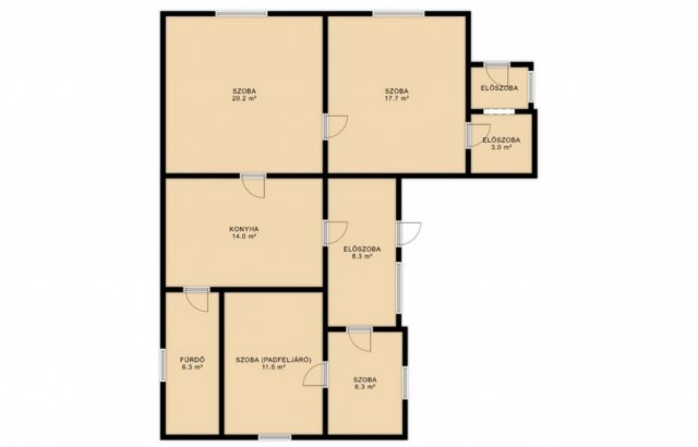 Eladó családi ház, Jászkisérén 10.9 M Ft, 3 szobás