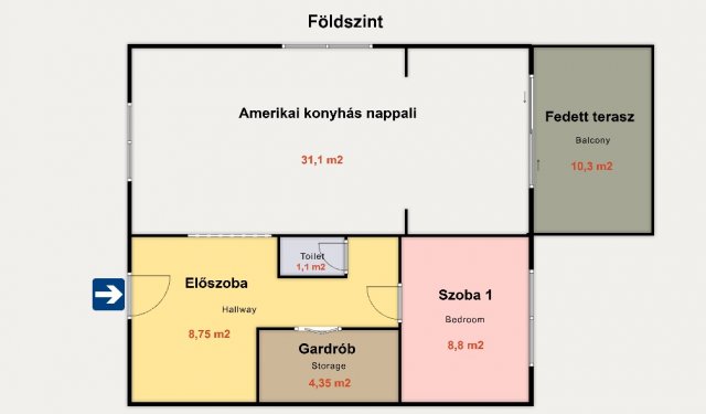 Eladó téglalakás, Kiskunhalason 59.9 M Ft, 3 szobás