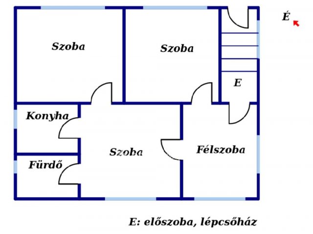 Eladó családi ház, Rudabányán 11.5 M Ft, 3+1 szobás
