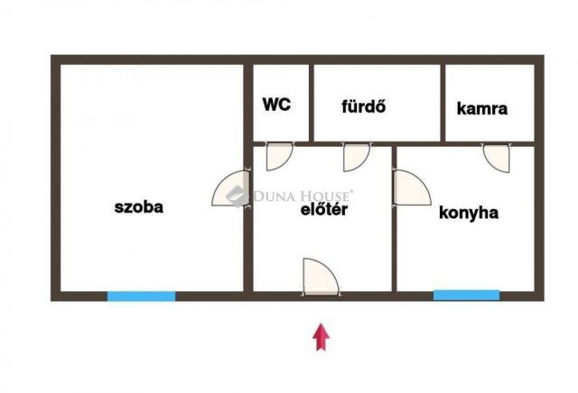 Eladó téglalakás, Izsákon 21.3 M Ft, 1 szobás
