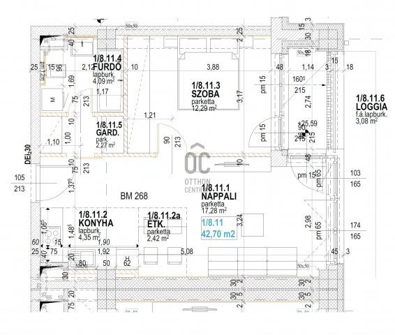 Eladó téglalakás, Budapesten, XIII. kerületben 85.8 M Ft