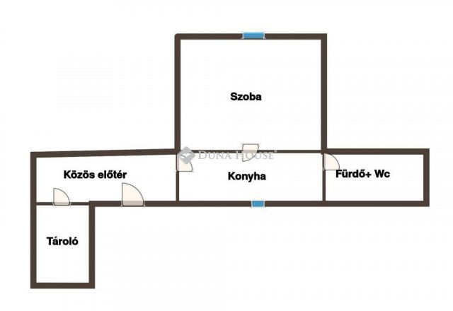 Eladó téglalakás, Pécsett 18.2 M Ft, 1 szobás