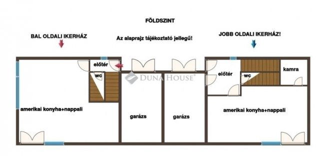 Eladó ikerház, Budapesten, XVIII. kerületben 122.5 M Ft, 5 szobás