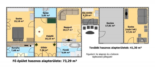 Eladó családi ház, Hajdúnánáson 48.5 M Ft, 3+1 szobás