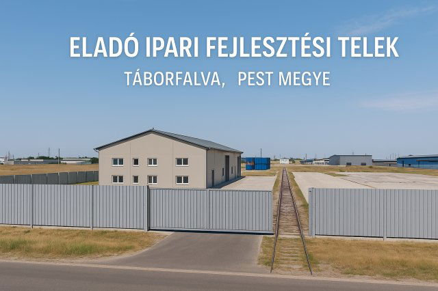 Eladó ipari ingatlan, Táborfalván 420 M Ft / költözzbe.hu