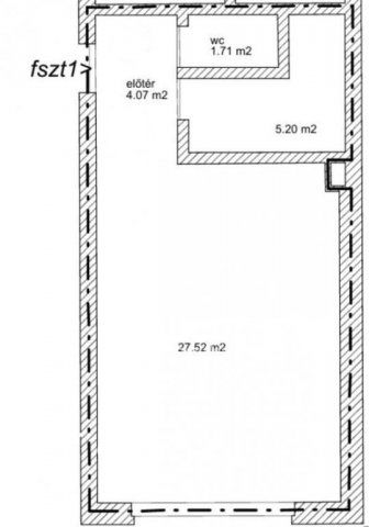 Eladó téglalakás, Budapesten, VII. kerületben 51.3 M Ft