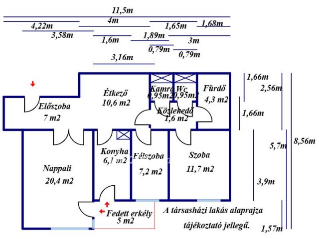 Eladó téglalakás, Kecskeméten 67 M Ft, 2+1 szobás