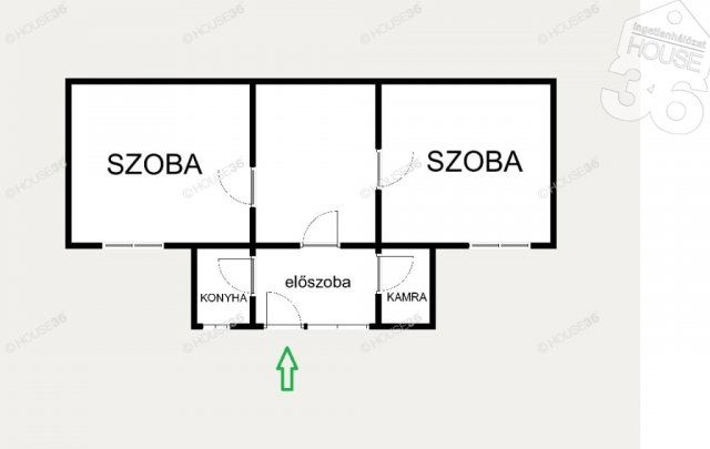 Eladó családi ház, Nagykőrösön 14 M Ft, 2 szobás