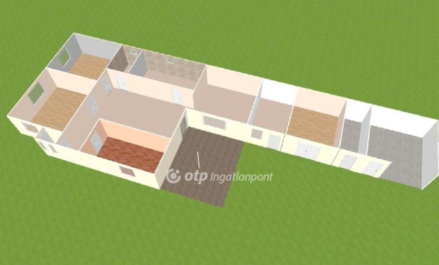 Eladó családi ház, Túrkevén 55 M Ft, 2+1 szobás