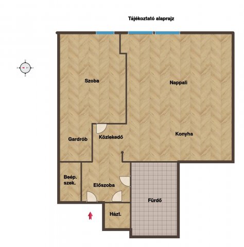 Eladó téglalakás, Budapesten, XII. kerületben 99 M Ft, 2 szobás