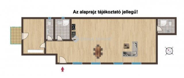 Eladó téglalakás, Budapesten, IX. kerületben 115 M Ft, 2 szobás