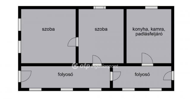 Eladó családi ház, Mezőkovácsházán 5 M Ft, 2 szobás