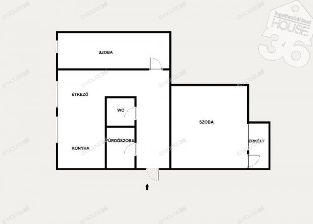 Eladó panellakás, Kecskeméten 40.9 M Ft, 2 szobás