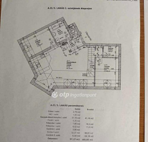 Eladó téglalakás, Miskolcon 59.9 M Ft, 5 szobás
