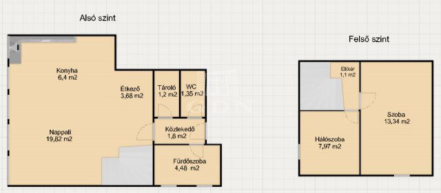 Eladó téglalakás, Zalaegerszegen 29.9 M Ft, 2+1 szobás